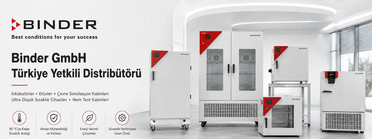 Binder GmbH Türkiye Yetkili Distribütörü